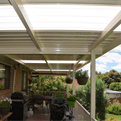 Pergola flat roof