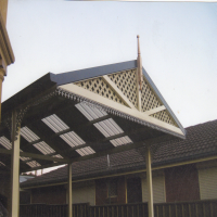 Steel Pergola