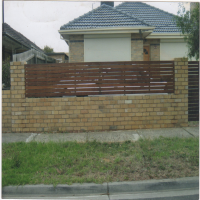 Allouch Engineering, Steel black door and fence