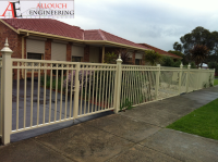 Steel Fencing made by Allouch Engineering