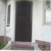 Allouch Engineering, Steel black door and fence