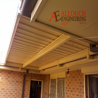 Pergola made and installed by Allouch Engineering